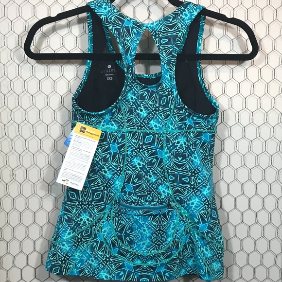 Athleta Blue/Turquoise Tank Top-NWT!!! - Picture 2 of 4